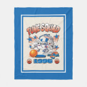 SPACE JAM™ BUGS BUNNY™ #1 Basketball Graphic Fleece Deken (Voorkant)