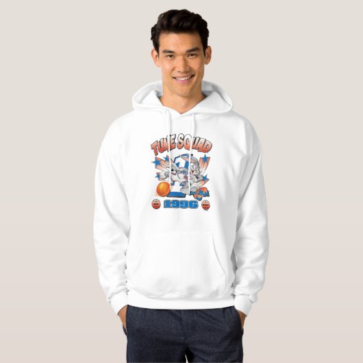 SPACE JAM™ BUGS BUNNY™ #1 Basketball Graphic Hoodie (Voorkant volledig)