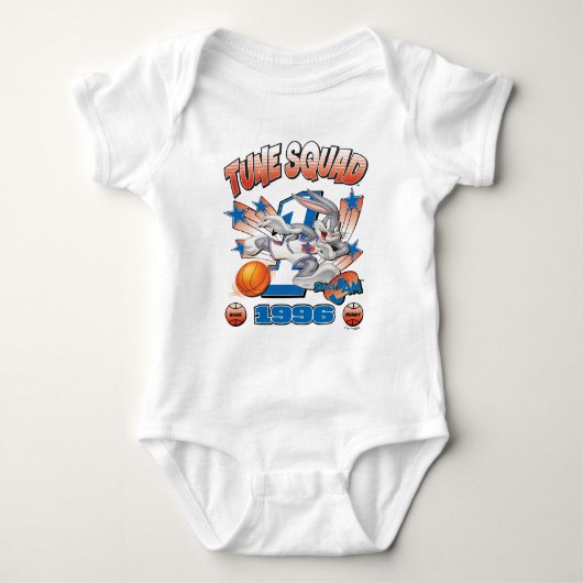 SPACE JAM™ BUGS BUNNY™ #1 Basketball Graphic Romper (Voorkant)