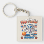 SPACE JAM™ BUGS BUNNY™ #1 Basketball Graphic Sleutelhanger (Voorkant)