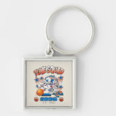 SPACE JAM™ BUGS BUNNY™ #1 Basketball Graphic Sleutelhanger (Voorkant)