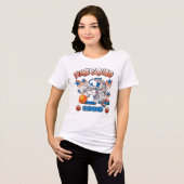 SPACE JAM™ BUGS BUNNY™ #1 Basketball Graphic Tri-Blend Shirt (Voorkant volledig)