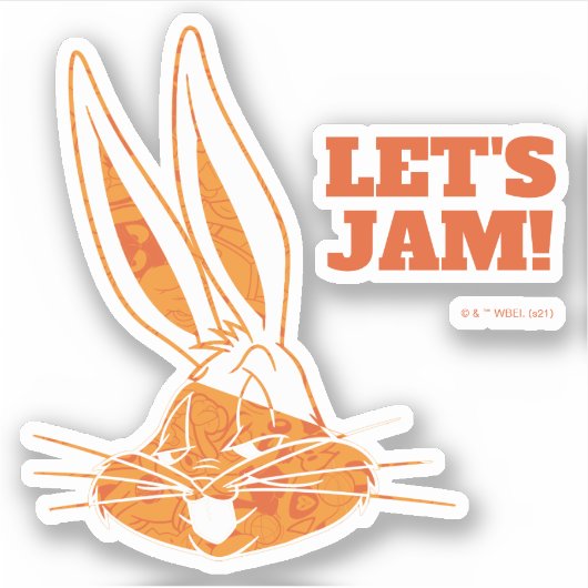 SPACE JAM: EEN NIEUWE LEGACY™ | BUGS BUNNY™ Mod Pa Sticker (Voorkant)