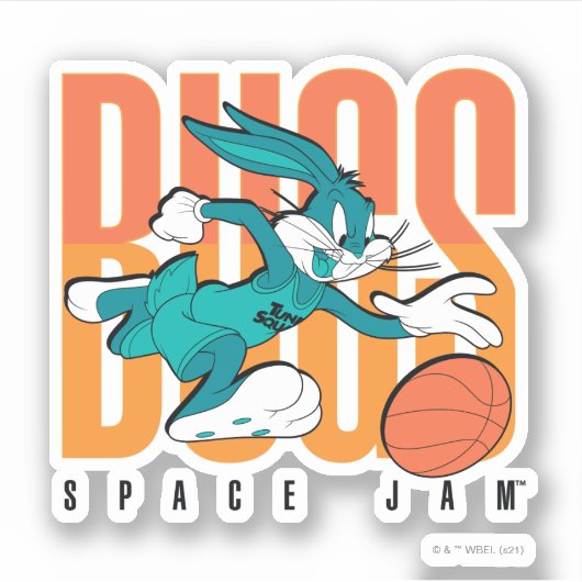 SPACE JAM: EEN NIEUWE LEGACY™ | BUGS BUNNY™ SPACE  STICKER (Voorkant)
