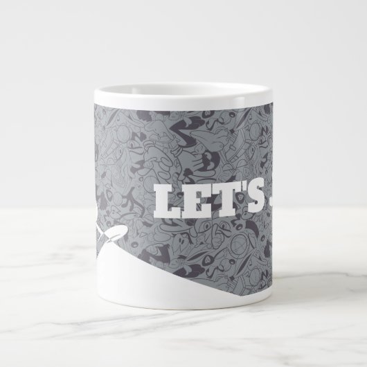 SPACE JAM: EEN NIEUWE LEGACY™ | DAFFY DUCK™ MOD Pa Grote Koffiekop (Voorkant)