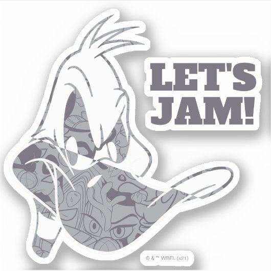 SPACE JAM: EEN NIEUWE LEGACY™ | DAFFY DUCK™ MOD Pa Sticker (Voorkant)