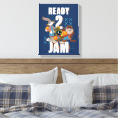 SPACE JAM: EEN NIEUWE LEGACY™ | Klaar 2 jam Canvas Afdruk (Insitu (Slaapkamer))