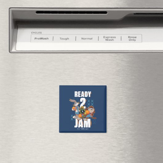 SPACE JAM: EEN NIEUWE LEGACY™ | Klaar 2 jam Magneet (Insitu (Vaatwasser))