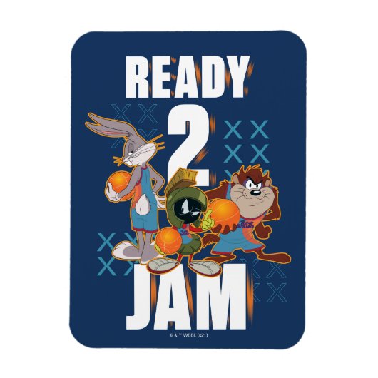 SPACE JAM: EEN NIEUWE LEGACY™ | Klaar 2 jam Magneet (Verticaal)