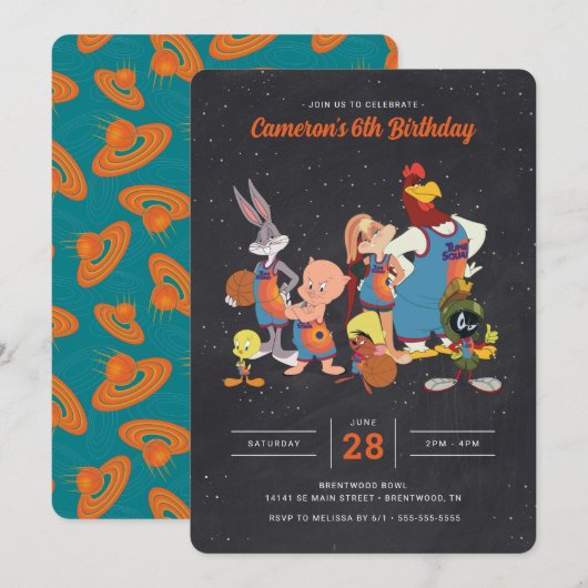 SPACE JAM: EEN NIEUWE LEGACY™-krijgsdag Kaart (Voorkant / Achterkant)