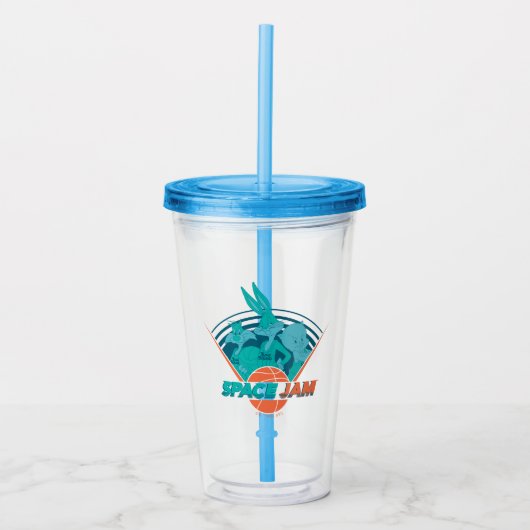 SPACE JAM: EEN NIEUWE LEGACY™ | Retro Futuristic T Acryl Drinkbeker (Voorkant)