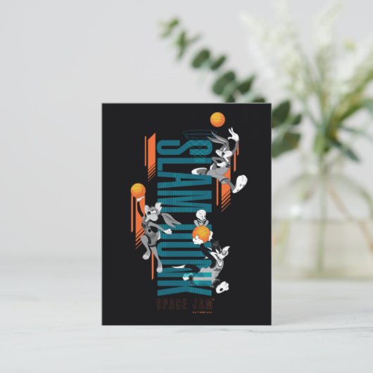 SPACE JAM: EEN NIEUWE LEGACY™ | Slam Dunk Briefkaart (Staand voorkant)