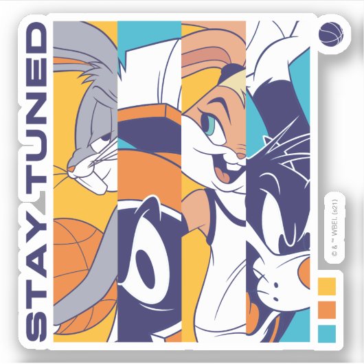 SPACE JAM: EEN NIEUWE LEGACY™ | TUNE SQUAD™: Blijf Sticker (Voorkant)