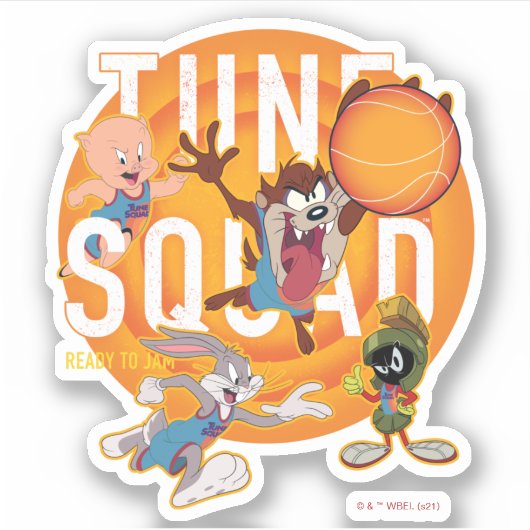 SPACE JAM: EEN NIEUWE LEGACY™ | TUNE SQUAD™ Dribbl Sticker (Voorkant)