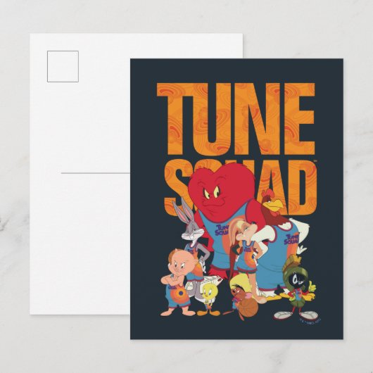 SPACE JAM: EEN NIEUWE LEGACY™ | TUNE SQUAD™ Lineup Briefkaart (Voorkant / Achterkant)