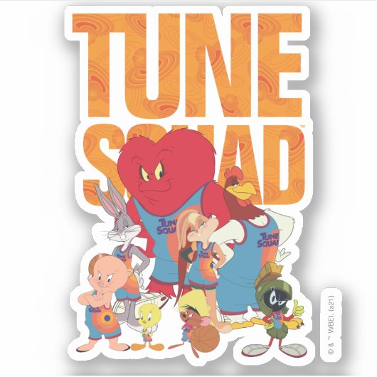 SPACE JAM: EEN NIEUWE LEGACY™ | TUNE SQUAD™ Lineup Sticker (Voorkant)