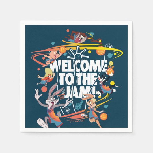 SPACE JAM: EEN NIEUWE LEGACY™ | Welkom bij de Jam Servet (Voorkant)