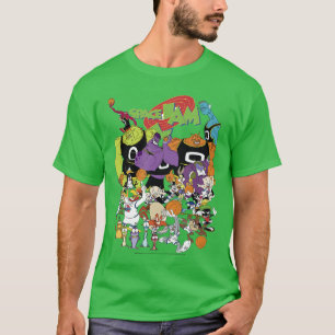 Space Jam Klassieke Monstars en Looneyunes Speldag T-shirt
