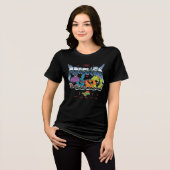 SPACE JAM™ Monstars 1996 Grafisch ontwerp Tri-Blend Shirt (Voorkant volledig)