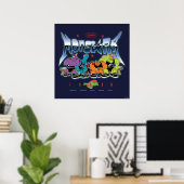 SPACE JAM™ Monstars 1996 Grafisch Poster (Thuiskantoor)