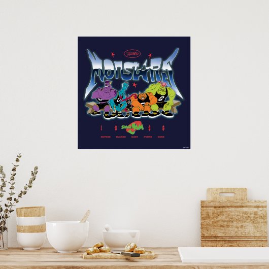 SPACE JAM™ Monstars 1996 Graphic Poster (Keuken)