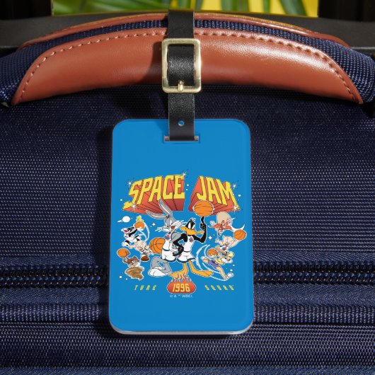 SPACE JAM™ TUNE SQUAD™ 1996 Grafisch Bagagelabel (Voorkant Insitu 2)