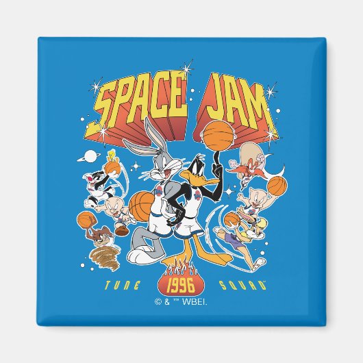 SPACE JAM™ TUNE SQUAD™ 1996 Grafisch Magneet (Voorkant)