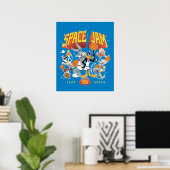 SPACE JAM™ TUNE SQUAD™ 1996 Grafisch Poster (Thuiskantoor)