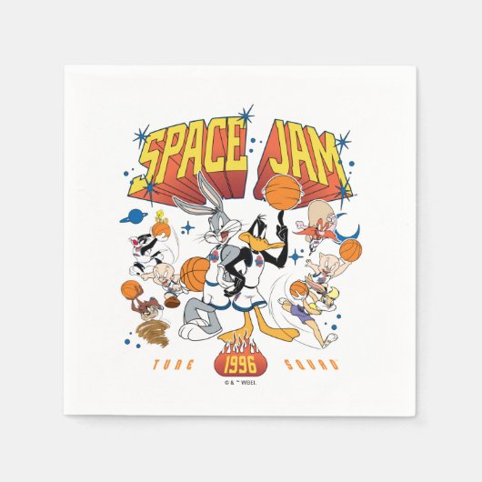 SPACE JAM™ TUNE SQUAD™ 1996 Grafisch Servet (Voorkant)