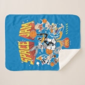 SPACE JAM™ TUNE SQUAD™ 1996 Grafisch Sherpa Deken (Voorkant (horizontaal))