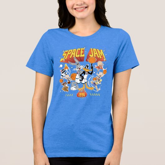 SPACE JAM™ TUNE SQUAD™ 1996 Grafisch Tri-Blend Shirt (Voorkant)