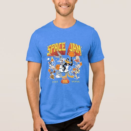 SPACE JAM™ TUNE SQUAD™ 1996 Grafisch Tri-Blend Shirt (Voorkant)