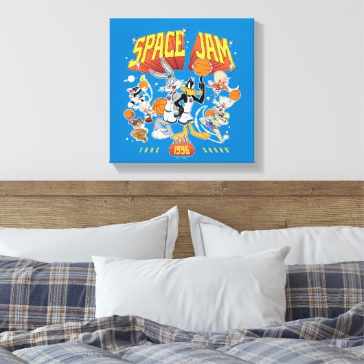 SPACE JAM™ TUNE SQUAD™ 1996 Graphic Canvas Afdruk (Insitu (Slaapkamer))