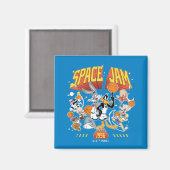 SPACE JAM™ TUNE SQUAD™ 1996 Graphic Magneet (Voorkant / Achterkant)