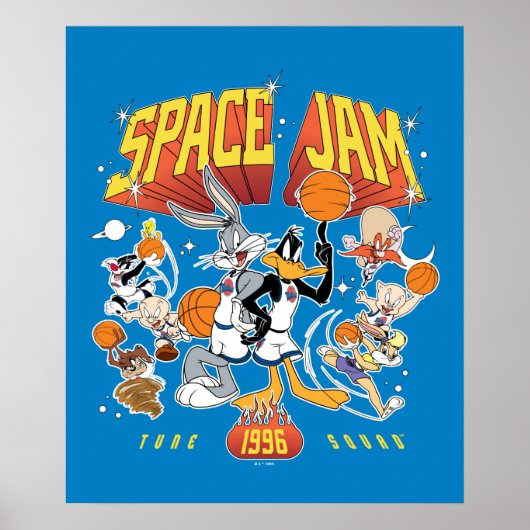 SPACE JAM™ TUNE SQUAD™ 1996 Graphic Poster (Voorkant)