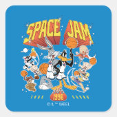 SPACE JAM™ TUNE SQUAD™ 1996 Graphic Vierkante Sticker (Voorkant)