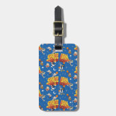 SPACE JAM™ TUNE SQUAD™ Buitenruimte Patroon Bagagelabel (Voorkant verticaal)