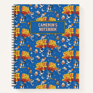 SPACE JAM™ TUNE SQUAD™ Buitenruimte Patroon Notitieboek