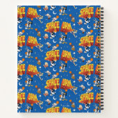 SPACE JAM™ TUNE SQUAD™ Buitenruimte Patroon Notitieboek (Achterkant)