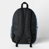 SPACE JAM™ TUNE SQUAD™ Outer Space-patroon Bedrukte Rugzak (Achterkant)
