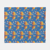 SPACE JAM™ TUNE SQUAD™ Outer Space-patroon Fleece Deken (Voorkant (Horizontaal))