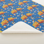 SPACE JAM™ TUNE SQUAD™ Outer Space-patroon Sherpa Deken (3/4)