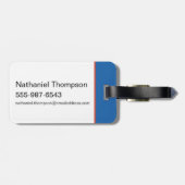 SPACE JAM™ TUNE SQUAD™ Outter Space Pattern Bagagelabel (Achterkant horizontaal)