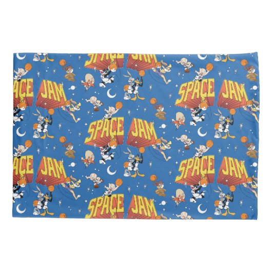 SPACE JAM™ TUNE SQUAD™ Outter Space Pattern Kussensloop (Achterkant)