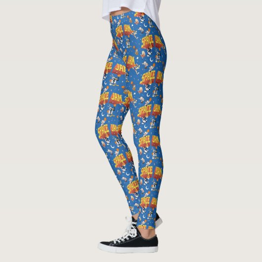 SPACE JAM™ TUNE SQUAD™ Outter Space Pattern Leggings (Links)
