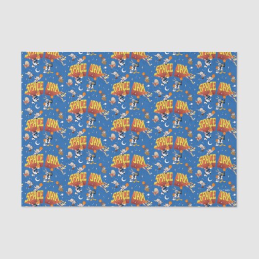 SPACE JAM™ TUNE SQUAD™ Outter Space Pattern Tissuepapier (Voorkant)