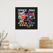 SPACE JAM™ TUNE SQUAD™ VS Monstars Roster Grafisch Poster (Keuken)