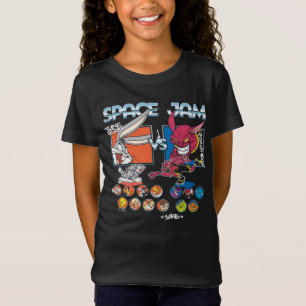 SPACE JAM™ TUNE SQUAD™ VS Monstars Roster Grafisch T-shirt