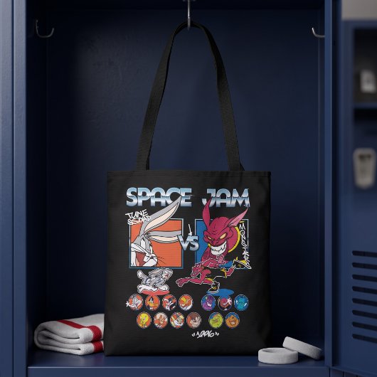 SPACE JAM™ TUNE SQUAD™ VS Monstars Roster Grafisch Tote Bag