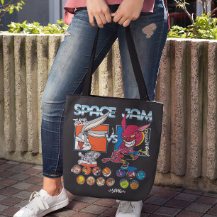 SPACE JAM™ TUNE SQUAD™ VS Monstars Roster Grafisch Tote Bag